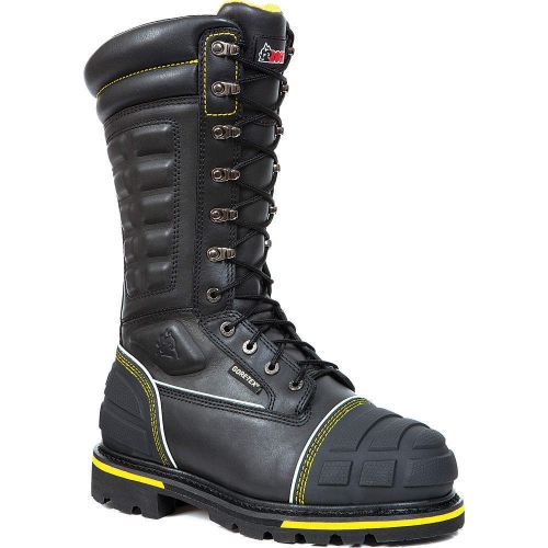 Miners Boots, Stl, Met Grd, Mn, 8.5, Blk, 1PR 6900 8.5 M