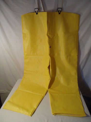 NASCO WORK CLASSIC YELLOW RAIN GEAR BIB OVERALL 91TY 2XL