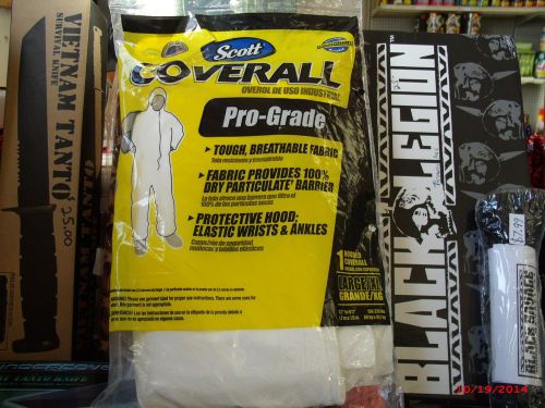 Protective Coverall Suite Scott Pro Grade W/Hood FREE Shipping &amp; FREE Bonus Card