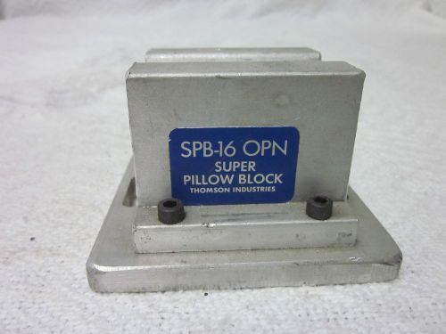 THOMSON SPB-16-OPN LINEAR SUPER PILLOW BLOCK BEARING OPEN