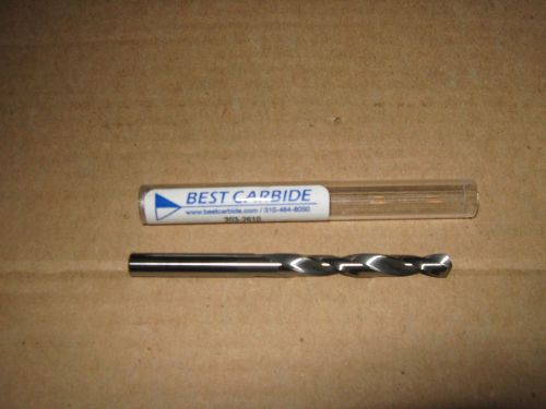 B(.2380) jobber( std) solid carbide 25deg helix 118deg split pt drill bit new for sale