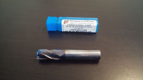 Niagara Cutter Carbide Endmill, Single End, C430R, EDP# 85610-060