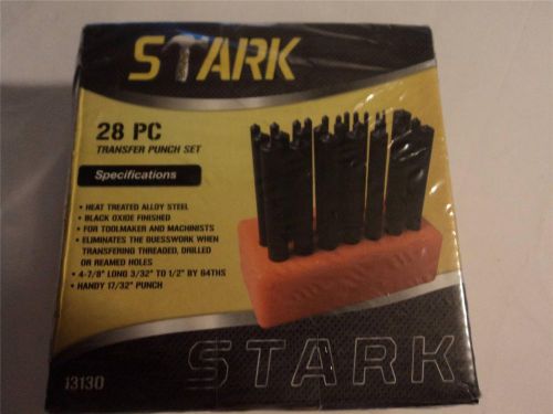 New in sealed box stark 28pc transfer punch set (bin d) for sale