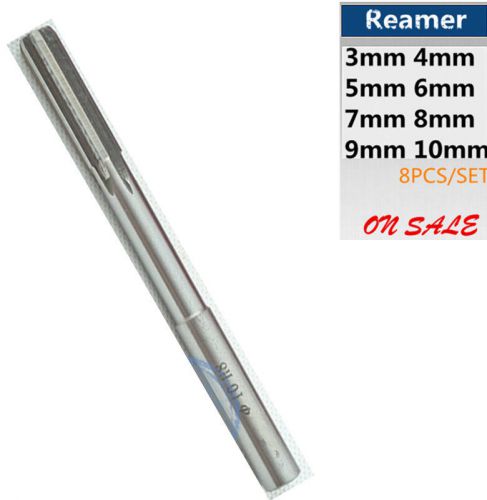 8pcs of3 4 5 6 7 8 10mm  containing cobalt  chucking reamer for stainless steel for sale