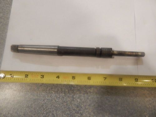 Shell Reamer Arbor   3/8&#034; Shaft with #2 Morse Taper