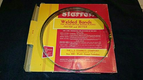 STARRETT WELDED BANDS BAND SAW WOOD CUTTING BLADE