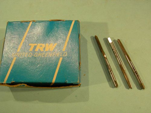 Qty 3 New Greenfield 6-40 NF GH2 HSS 3 Flute Taper Taps