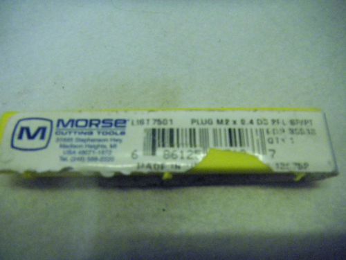 NEW MORSE M2 x 0.4 D3  2FL HIGH SPEED STEEL SPIRAL POINT PLUG TAP