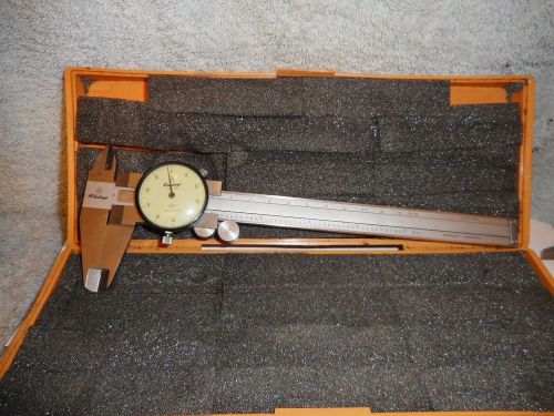 Machinists  1/10B1 WOW BRAND Perfect Mitutoyo 6&#034; Dial Caliper BE A U T Y