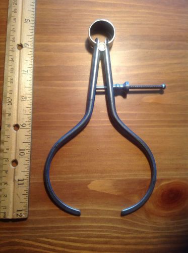 Starrett 7&#034; outside calipers, spring type