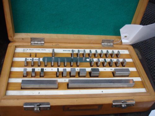 Fowler Gauge Block set