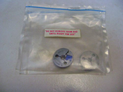 12 32 NEF 2 THREAD RING GAGES GO NO GO G-69 U-1&amp; U-2 MACHINIST TOOLS