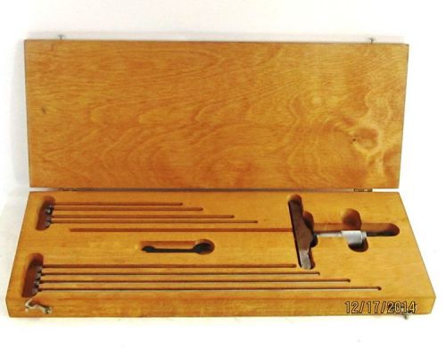 Starrett No. 445 Depth Micrometer Set