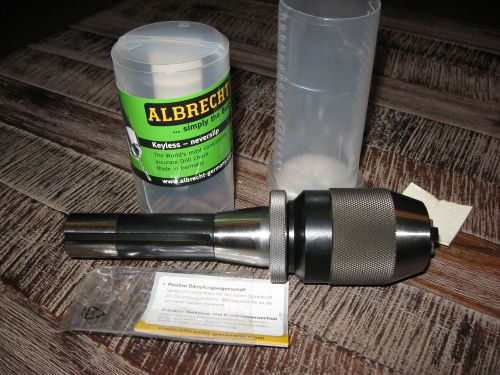 NEW Albrecht 73040 1/32-1/2&#034; Speed Chuck with Integral R8