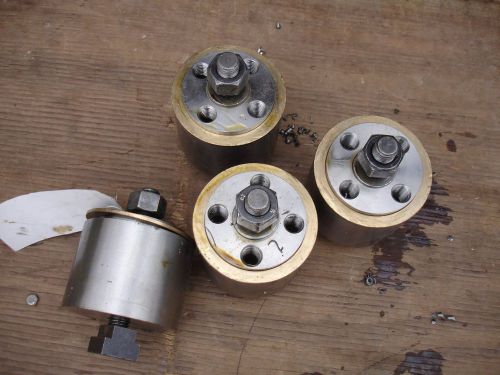 3&#034;-4&#034; Diameter Set up Blocks lot of 4 machinist tools