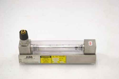 NEW ABB 800A662U03 PURGE METER STROKE 0-240 CC/MIN LIQUID FLOWMETER B307983