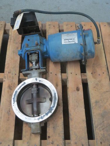 NELES JAMESBURY 815W-11-3600-TT 8 IN PNEUMATIC 150 BUTTERFLY VALVE B443814