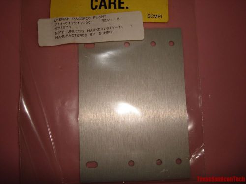 Lam Research 714-017217-001 Class C SCMPI Plate - Rev. B - New