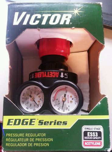 VICTOR 0781-5105 ESS3-15-510 MEDIUM CAPACITY EDGE SERIES ACETYLENE REGULATOR