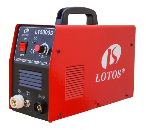 Lt5000d lotos lt5000d 50a air inverter plasma cutter dual voltage 110-220vac 1-2 for sale