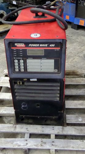 LINCOLN ELECTRIC POWERWAVE 450 WELDER