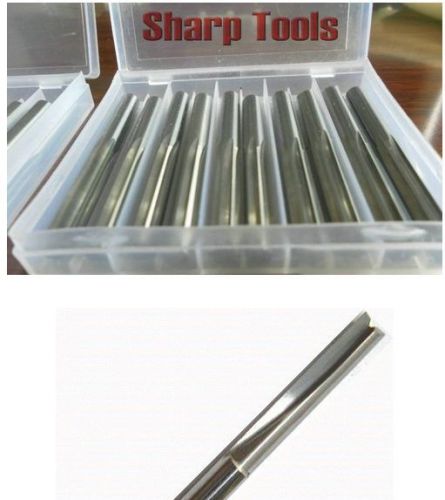 10pcs double flute straight slot CNC router bits milling cutter 4mm