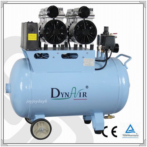 1 PC DynAir Dental Oil Free Silent Air Compressor DA5002 CE FDA Approved