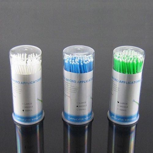 NEW Dental Lab Disposable Micro applicators Brushes 6 Boxes