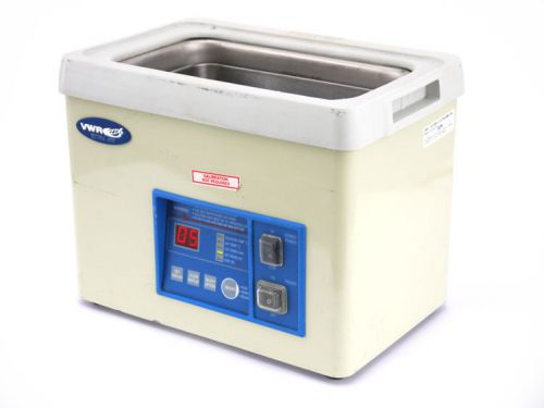 VWR B2500A-DTH 2.8L 42kHz Ultrasonic Cleaner w/Digital Controller Timer Heater