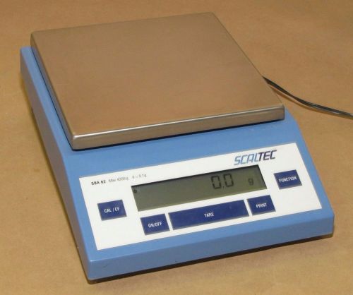 Scaltec sba 62 denver instrument 4200g lab scale for sale