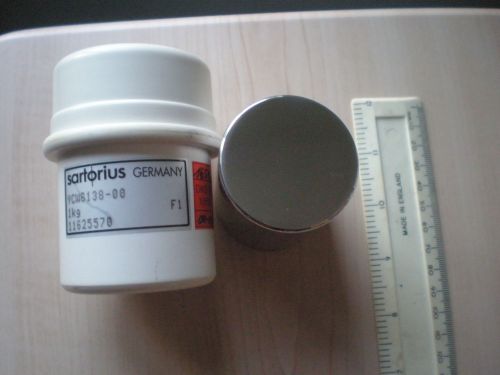 Sartorious 1 Kg calibration weight