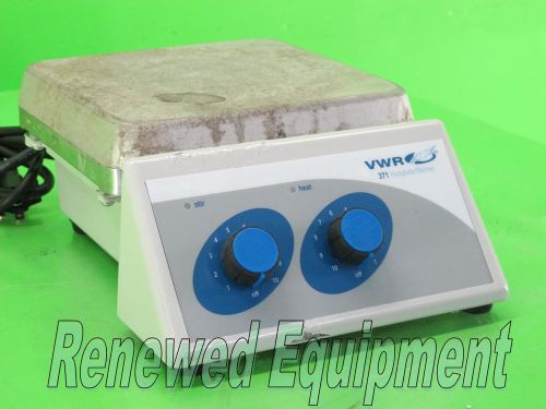 VWR 13259-030 Model-371 Laboratory Aluminum Top Hot Plate Magnetic Stirrer #1