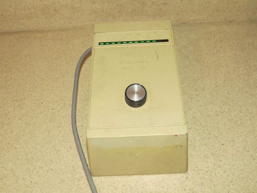 NIKON MICROSCOPE TRANSFORMER MODEL UN 120V  - (NI1)