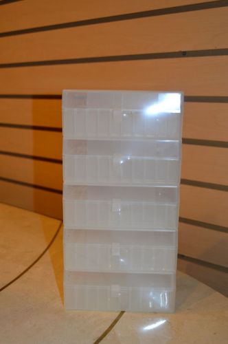 5pc VWR 50-Place Cryo Storage Box 5.5&#034;L x 2.8&#034;W x 2.13&#034;H  Autoclavable/Freezable