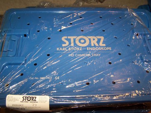 KARL STORZ ENDOSCOPY STERILIZATION HD CAMERA TRAY / CASE 39301HCT AUTOCLAVABLE