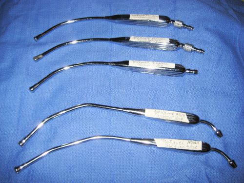 YANKAUER Pediatric &amp; Adult Suction Tube Surgical Instruments (5 pc set)