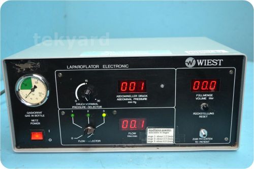 WIEST 3500 ELECTRONIC LAPAROFLATOR / INSUFFLATOR @