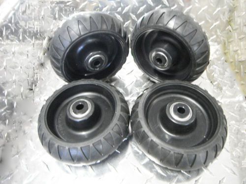 4 pack stryker stretcher cot wheels mxpro, bariatric, 6500, 6082, 6090, ems emt for sale