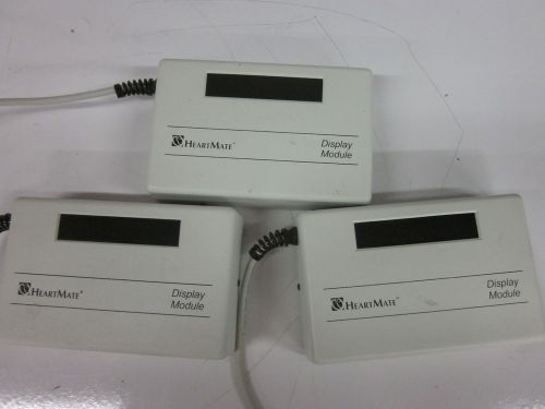 Lot of 3 Thoratic Heartmate Display Module! Catalog No. 1280N