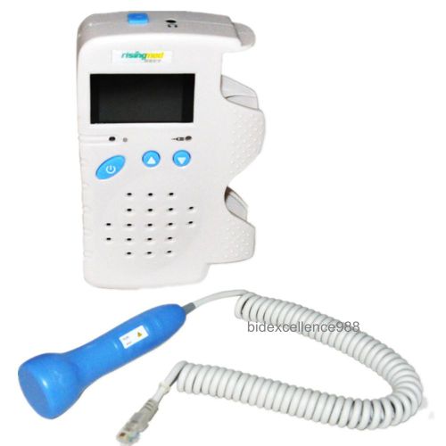 Hot sale fda ce fetal doppler 3mhz color lcd back light &amp; heart beat listener for sale