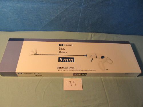 Covidien / AutoSuture Ref.SILSSHEAR36 SILS Shears 5mm  (New)