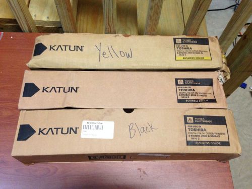 3 New KATUN T-FC35-K T-FC35-Y for Toshiba e-studio 2500c, 3500c, 3510c