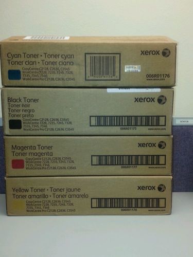 XEROX PRO C2128 C2636 C3545 FULL SET TONER