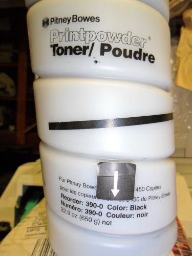 Pitney Bowes 390-0 Black toner C350/C450 copier Yields:18.5Kea.