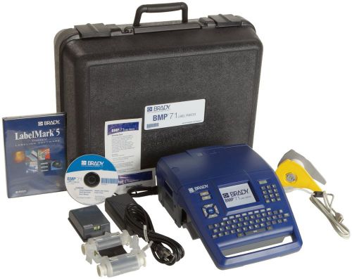 NEW Brady BMP71 Label Printer with LabelMark Software and USB Connectivity