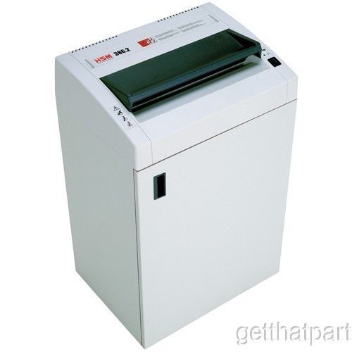 HSM 386.2 CrossCut Paper Shredder 1278 New Free Shipping