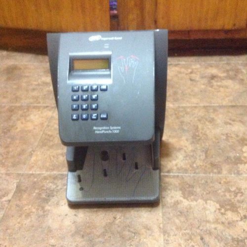 Ingersoll Rand Recognition Systems Hp 1000 Handpunch