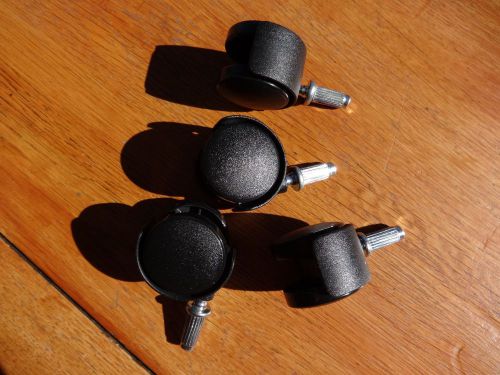 Plastic swivel wheel casters (set of 4) for sale