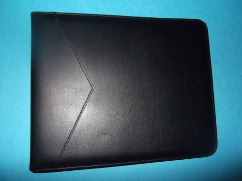 Black Binder Cover. 11.75 x 9 inches