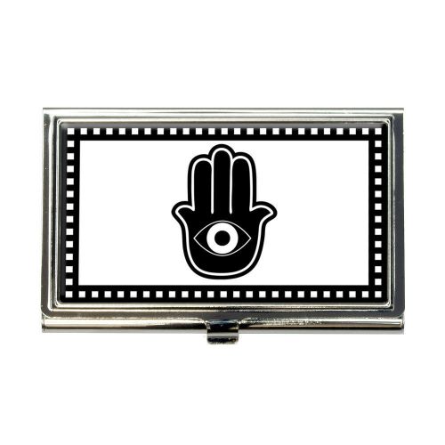 Hamsa Symbol Business Credit Card Holder Case